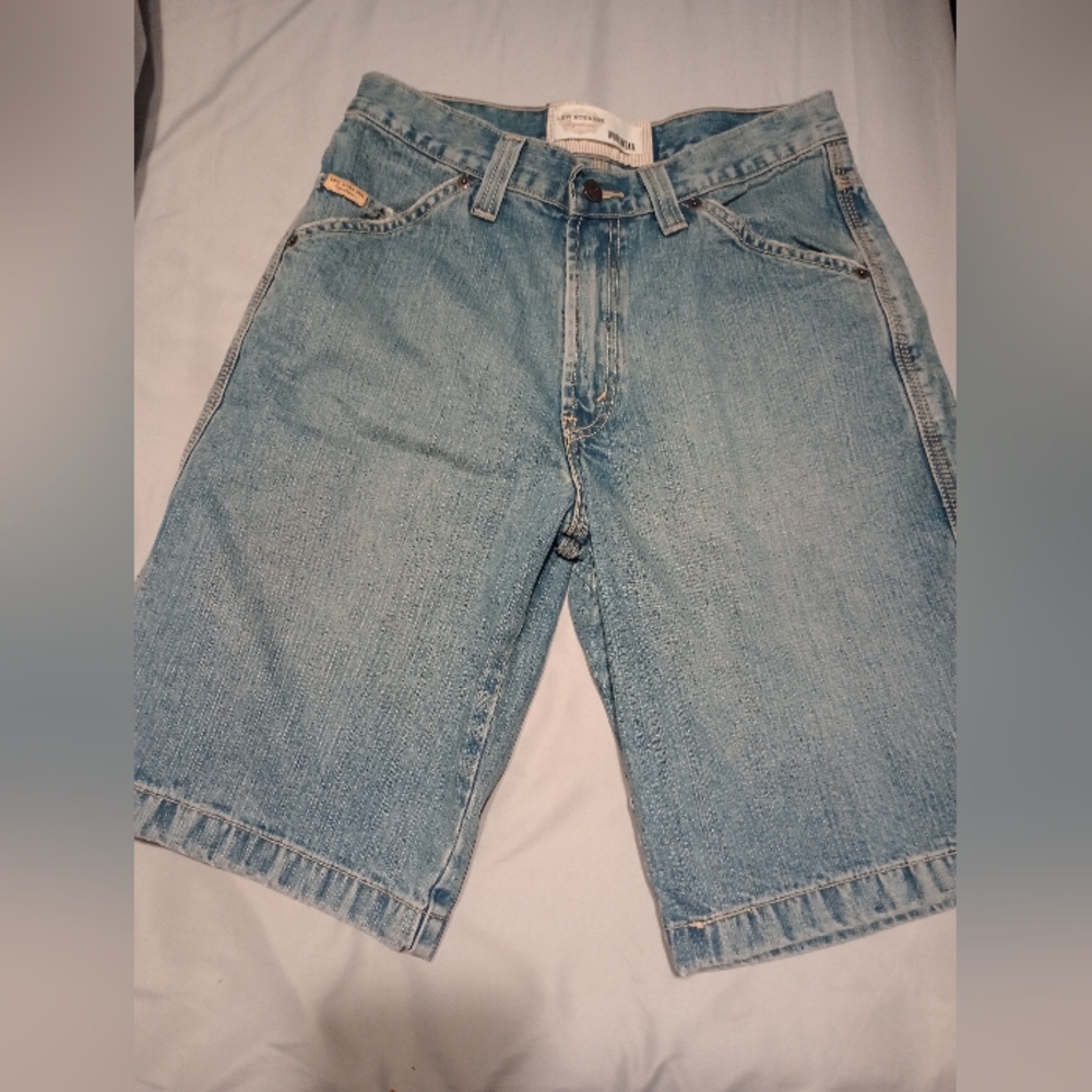 Light Blue Denim Shorts